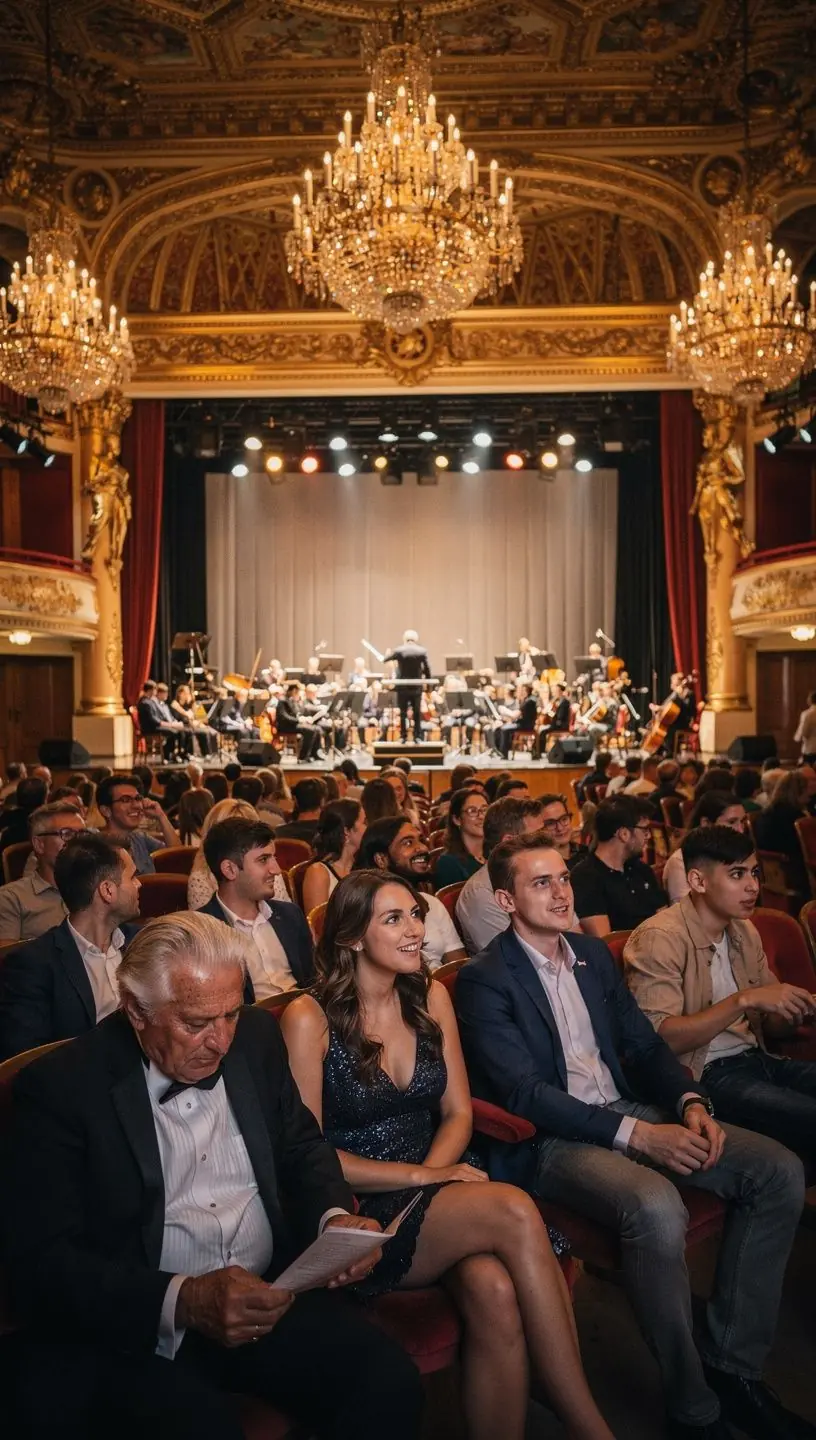 Cultural festival in a Slovak town with locals dressed in traditional attire celebrating local customs.